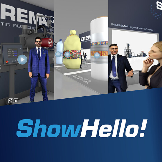 ShowHello! - die virtuelle EREMA Event Plattform